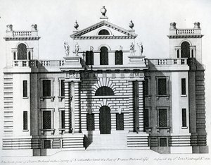 Projekt dla Seaton Delaval, 1721